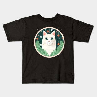 Turkish Van Cat Xmas Ornament, Love Cats Kids T-Shirt
